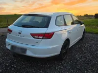 Gebraucht Seat Leon ST 105 PS (77 kW) 2015 Weiß Kombi