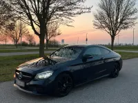 Gebraucht Mercedes C300 AMG line 255 PS (187 kW) 2018 Blau Coupé