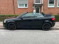 Brugt Audi A3 Cabriolet 105 HK (77 kW) 2012 Sort Cabriolet
