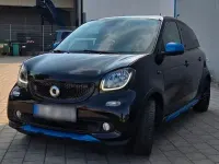 Gebraucht Smart ForFour Electric Drive Brabus 60 kW (82 PS) 2019 Schwarz Kleinwagen