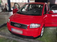 Gebraucht Audi A2 75 PS (55 kW) 2002 Rot Kleinwagen