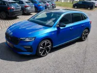 Gebraucht Skoda Scala Monte Carlo 150 PS (110 kW) 2025 Blau Kleinwagen