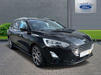 Gebraucht Ford Focus Titanium 125 PS (91 kW) 2019 Iridiumschwarz metallic Kombi