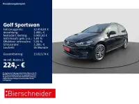 Gebraucht VW Golf Sportsvan Allstar 125 PS (91 kW) 2016 Schwarz Van / Kleinbus