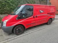 Używany Ford Transit 86 KM (63 kW) 2008 Czerwony Minivan