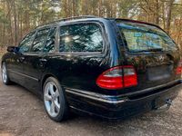 Brugt Mercedes E320 224 HK (164 kW) 2002 Sort Stationcar