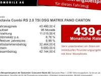 Neu Skoda Octavia RS 265 PS (194 kW) 2026 Grau Kombi