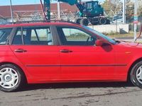 gebraucht BMW 318 i E46 Kombi Automatik Touring Rot