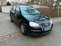 Gebraucht VW Golf V 101 PS (74 kW) 2007 Schwarz Kombi