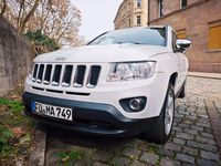 Gebraucht Jeep Compass Limited 156 PS (114 kW) 2013 Weiß SUV