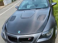 gebraucht BMW M6 Cabriolet V10 E64 SMG - grau matt foliert -Carbon Ausstattung