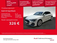 Gebraucht Audi A3 S-Line 204 PS (150 kW) 2025 2y gletscherweiß metallic Limousine