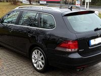 Gebraucht VW Golf V Highline 122 PS (89 kW) 2009 Schwarz Kombi
