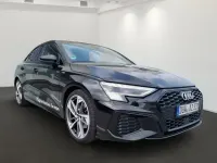 Gebraucht Audi A3 S-Line 150 PS (110 kW) 2021 Mythosschwarz metallic Limousine