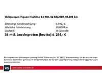 gebraucht VW Tiguan 2.0 TDI 4Motion DSG Highline AHK Pano LED