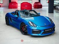 Gebraucht Porsche Boxster Spyder 375 PS (275 kW) 2016 Blau Cabrio