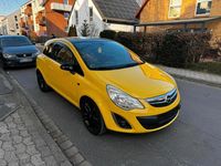 Gebraucht Opel Corsa Edition 101 PS (74 kW) 2011 Gelb Kleinwagen