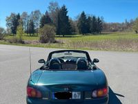 Second-hand Mazda MX5 110 CP (80 kW) 1999 Verde Cabrio