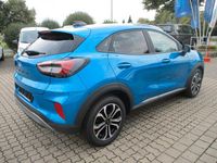 Neu Ford Puma Titanium 155 PS (114 kW) 2025 Digital aqua blue Limousine