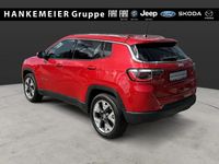 Gebraucht Jeep Compass Limited 140 PS (102 kW) 2018 Rot SUV