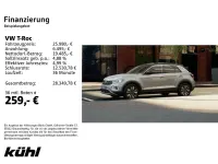 Gebraucht VW T-Roc Goal 150 PS (110 kW) 2024 Silber SUV