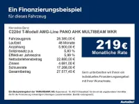 Gebraucht Mercedes C220 AMG line 194 PS (142 kW) 2020 Schwarz Kombi