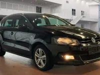 Gebraucht VW Polo Match 69 PS (50 kW) 2012 Schwarz Kleinwagen