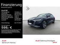 Gebraucht Audi Q8 S-Line 286 PS (210 kW) 2023 Waitomoblau metallic SUV