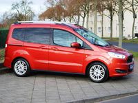 Gebraucht Ford Tourneo Courier Ambiente 101 PS (74 kW) 2016 Rot Van / Kleinbus