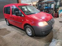 Gebraucht VW Caddy 90 PS (66 kW) 2011 Rot Van / Kleinbus