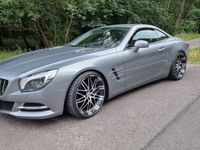 gebraucht Mercedes SL500 AMG Optik 2Hd. 67000km Styling Privat