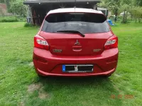 Brugt Mitsubishi Space Star Top 80 HK (58 kW) 2016 Rød Hatchback