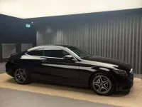Gebraucht Mercedes C180 AMG line 156 PS (114 kW) 2019 Schwarz Coupé