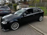 Gebraucht Audi A3 S-Line 160 PS (117 kW) 2009 Schwarz Kleinwagen