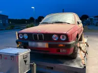 Gebraucht BMW 316 102 PS (75 kW) 1987 Rot Coupé