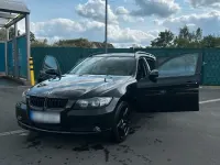 Gebraucht BMW 318 129 PS (94 kW) 2007 Schwarz Kombi