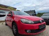 Gebraucht VW Golf VI Trendline 80 PS (58 kW) 2010 Rot Kleinwagen