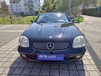 Gebraucht Mercedes SLK320 218 PS (160 kW) 2000 Obsidianschwarz metallic Cabrio
