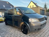 gebraucht VW T5 2.5 Lang Mixto 6 Sitzer / TÜV / Klima / LKW / GrünePlakette