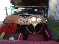 Occasion MG TD 52 ch (38 kW) 1953 Noir Cabriolet