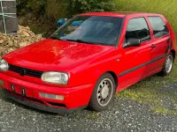 Gebraucht VW Golf III 60 PS (44 kW) 1996 Rot Limousine