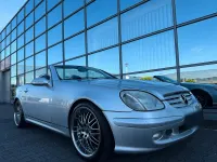 Gebraucht Mercedes SLK200 163 PS (119 kW) 2003 Silber Cabrio