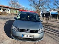 Gebraucht VW Sharan Trendline 150 PS (110 kW) 2010 Blau Van / Kleinbus