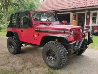 Gebraucht Jeep Wrangler 184 PS (135 kW) 1992 Rot SUV