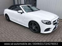 Gebraucht Mercedes E220 AMG line Plus 194 PS (142 kW) 2018 Polarweiss  unilack Cabrio