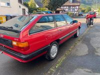 Gebraucht Audi 100 116 PS (85 kW) 1989 Rot Kombi