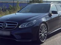 Gebraucht Mercedes E350 AMG line 306 PS (225 kW) 2013 Blau Limousine
