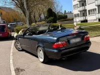 Gebraucht Mercedes CLK200 136 PS (100 kW) 1999 Schwarz Cabrio