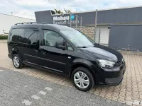 Gebraucht VW Caddy 105 PS (77 kW) 2012 Schwarz Van / Kleinbus