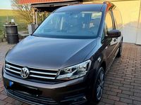 Gebraucht VW Caddy Maxi 110 PS (80 kW) 2019 Braun Van / Kleinbus